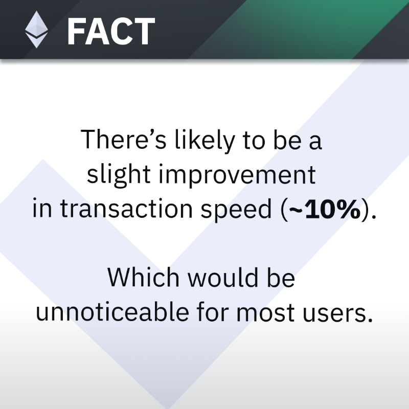 binance's tweet photo. Myth or Fact?
Will the #Ethereum Merge decrease gas fees and make transactions speed go up?
Time to find out ‡οΈ