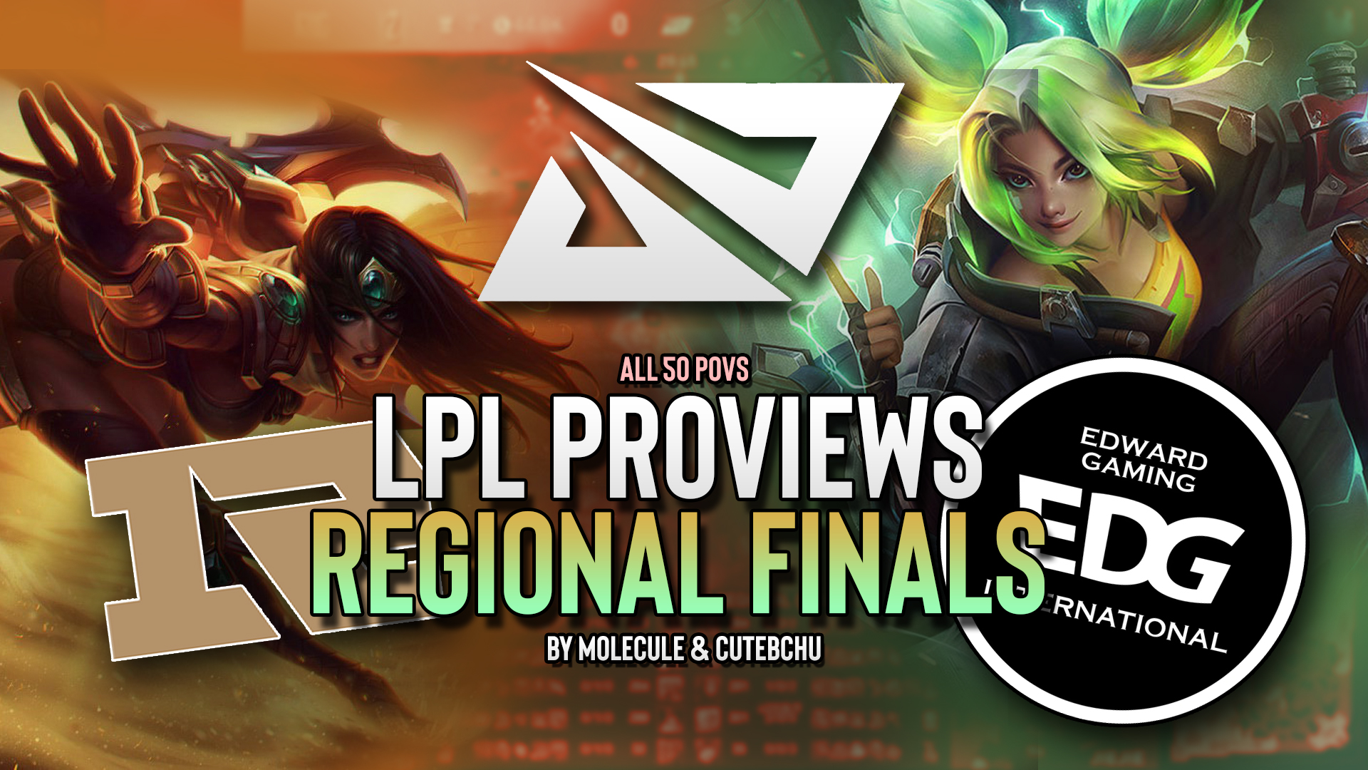 Molecule on Twitter "LPL Regional Finals Proview VODS lpl All 50