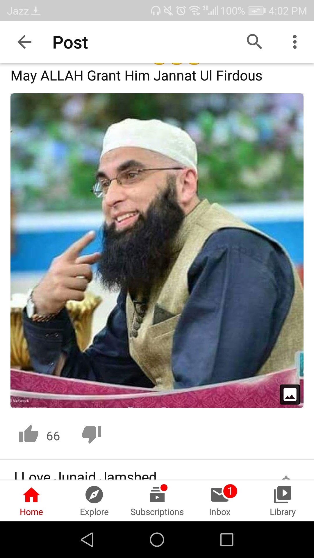 Happy Birthday JUNAID JAMSHED 