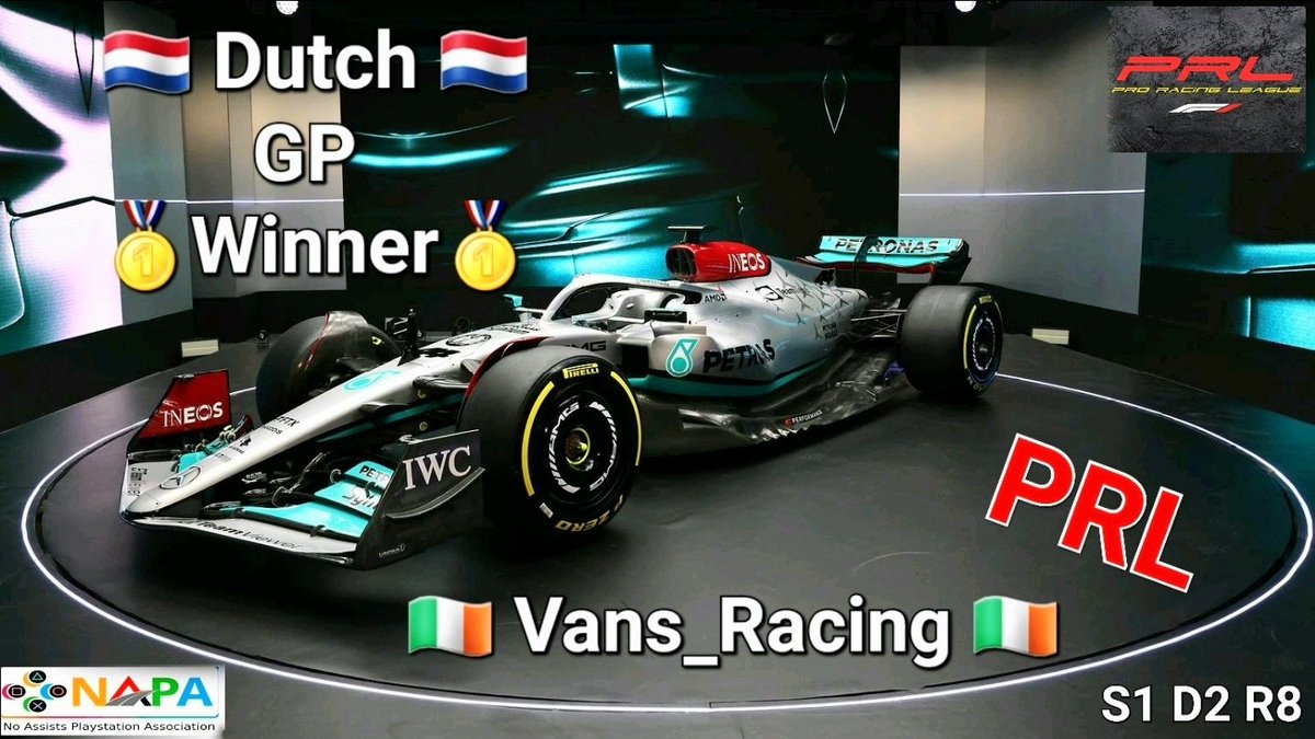 F1PRL's tweet photo. πWinnerπ
Race 8 Div2
Netherlands π³π±
#F1PRL #Race #NoAssists #comms' #Div2 #F122 #F122Game #LeagueRace #NetherlandsGP
πππ #Vans_Racing https://t.co/M3qYKFVGJb