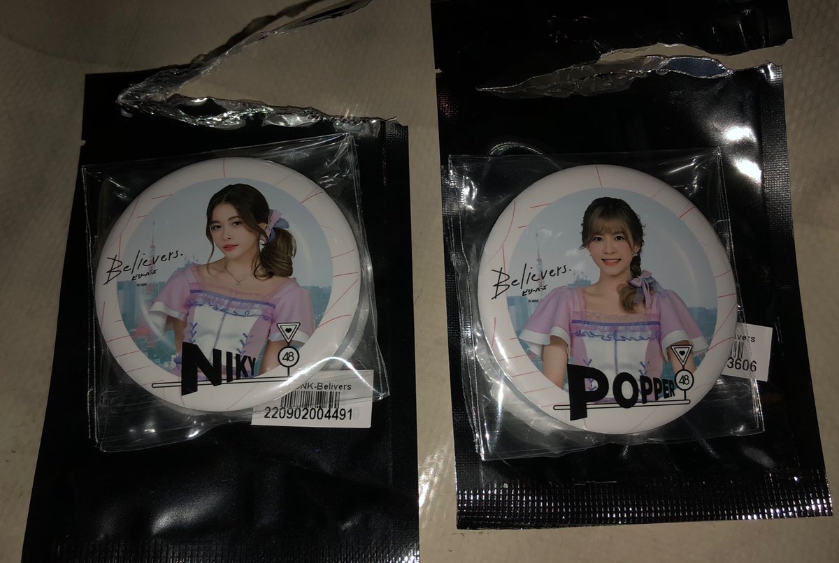 JUNExETC's tweet photo. นิกี้, ป๊อปเปอร์ อันละ 30 รับในงานได้เลยค่า

#BNK48market #CGM48Market #ตลาดนัดbnk48 #ตลาดนัดcgm48 https://t.co/8ioLEafUZs
