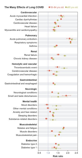 gorka_orive's tweet photo. Una interesante revisión científica sobre la COVID19 larga o persistente. Una condición que incluye hasta 200 síntomas diferentes que se extienden semanas o meses después de la infección. Resume lo que se conoce hasta el momento sobre la enfermedad.
https://t.co/fkr4NtWrgn https://t.co/GgfYkITP0o