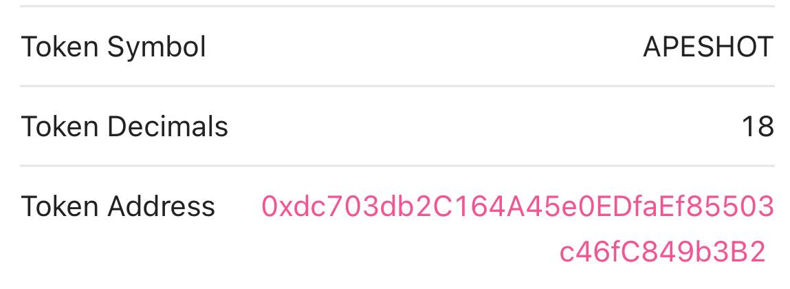 apeshot_io's tweet photo. You can claim your tokens now. https://t.co/mserAD6Wrt