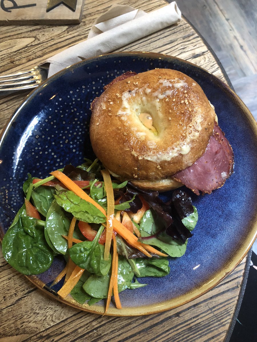 Sometimes I study best tucked away in a cafe. Absolutely gutted I couldn’t attend <a href="/efsli/">efsli</a> this weekend. The line up is amazing!  Instead I shall research institutional ethnography with a bagel #brunch #researcher