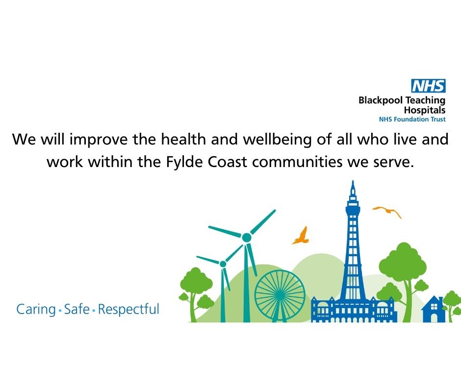 NHS Blackpool Teaching Hospitals 💙🌈 tweet media