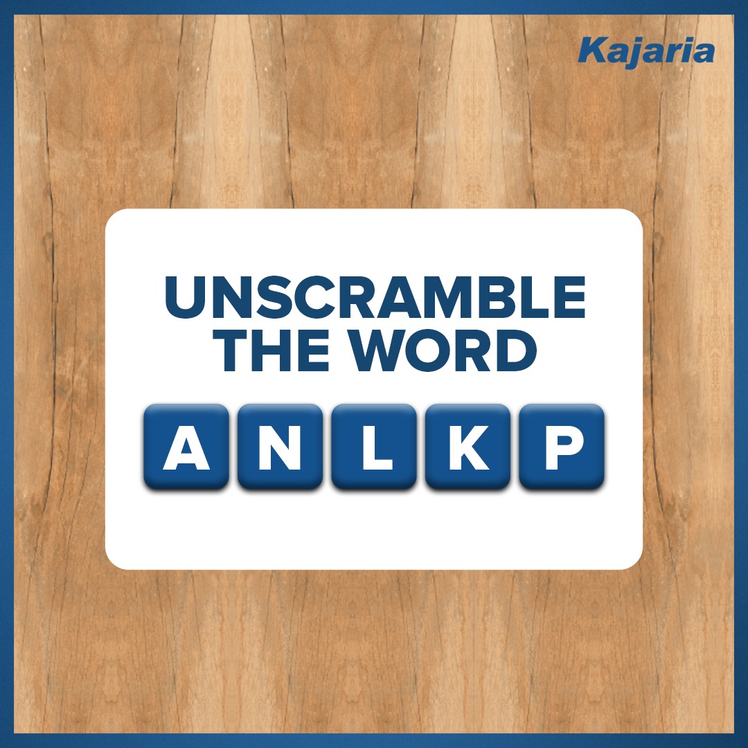 KajariaCeramic's tweet image. Can you spot the hidden word? It’s related to tiles and you’ve heard us talk about it enough number of times. ;)
Drop the right answers in the comments below!

#CeramicFashion #KajariaCeramics #Kajaria #Tiles #HomeDecor #SpaceRenovation #Decor