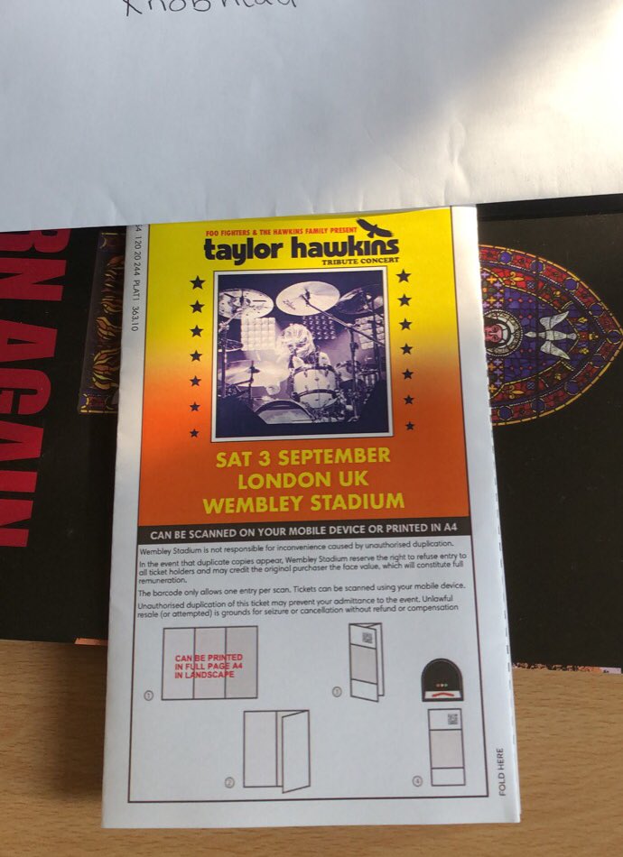 Todays gonna be good #TaylorHawkins