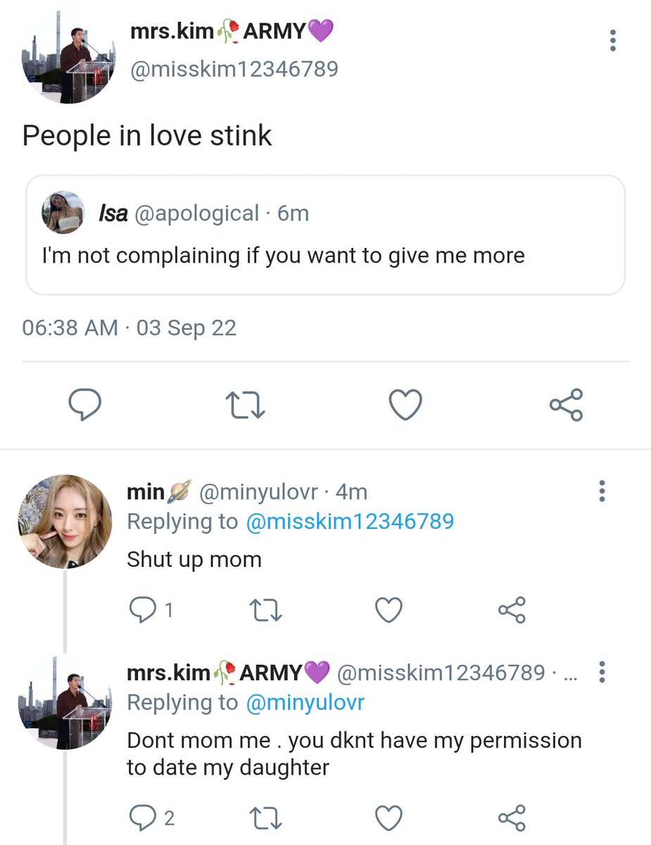 writtenbyspring's tweet photo. #MinIsa two tweets au
Requested by: circus hoes https://t.co/Wwa8TVnHqs
