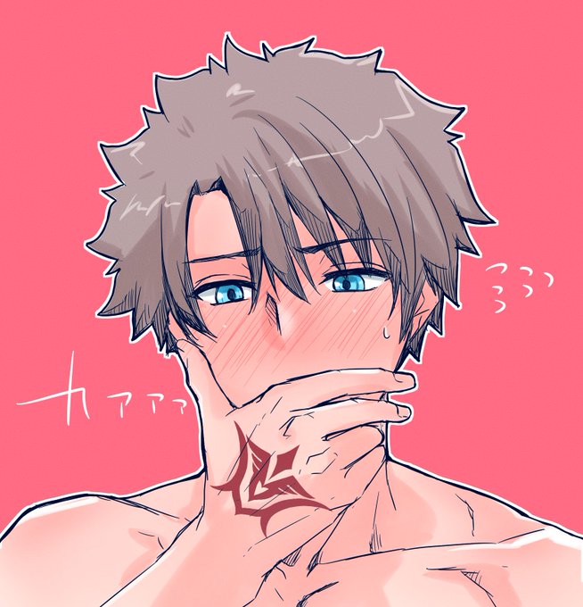 これはフライングフル勃起をしてしまったことに照れている主殿 