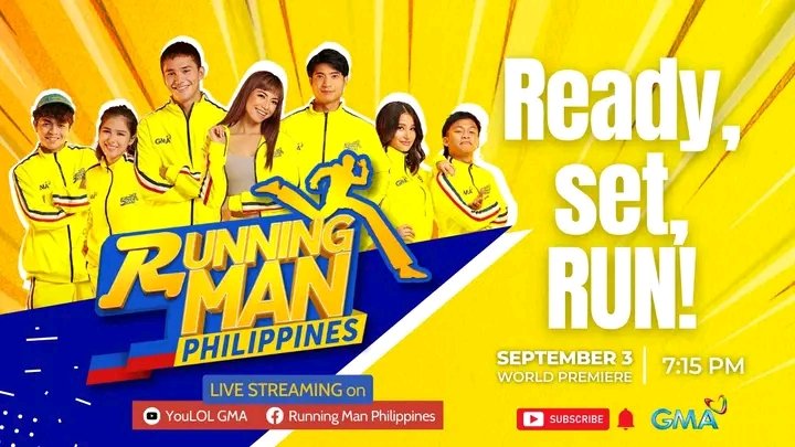 Lovebadida's tweet photo. Go lang ng Go!! Dahil ang South Korean Game Variety Show Craze ay nasa Pilipinas na! #RunningManPH ngayong Gabi na pagkatapos ng Pepito Manaloto. ☺️ https://t.co/6LrLc1wkko