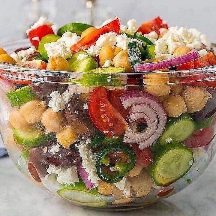 healthdietinspo's tweet photo. Greek Chickpea Chopped Salad 🌱🍅
#ketoresults #ketorecetas #ketorecipies #ketoreboot #ketorezepte #ketorecipesblog #ketoreset #ketorecipeideas #ketorecepies #ketorestaurant #ketoreto https://t.co/XS9WzWAQYo