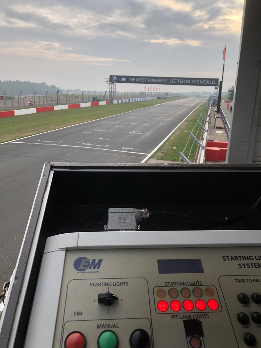 My office for the weekend at Donington Park 🏍