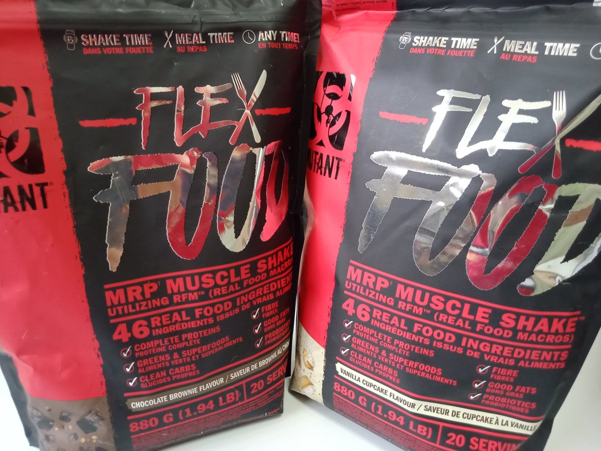 tde_body's tweet photo. These will come in handy over the next few months.
Plan your nutrition and meals......and when shit hits the fan....a product like Flex Food comes in really handy.
Great macros and low calories compared to others on the market.
💪💪
#flexfood #leavehumanitybehind #mutantnation https://t.co/uUlJCfSW8W