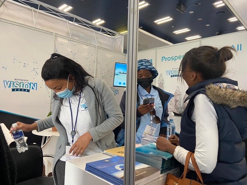 BWVision2036's tweet photo. We are live at the 2022 Botswana Consumer Fair. Visit our stall to find out more about us.

#regatetsepele
#Vision2036 https://t.co/cvvOo8siO4