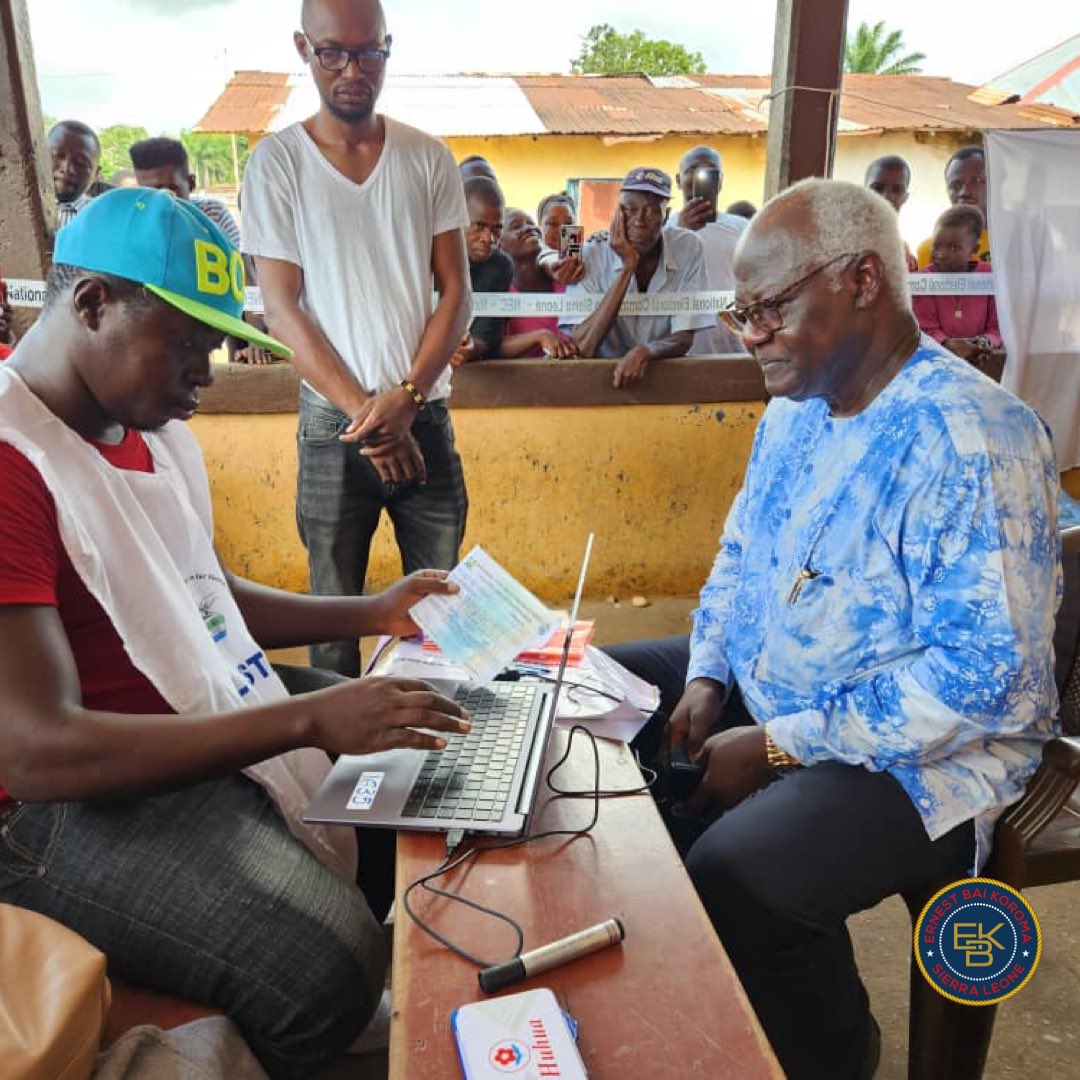 Ernest Bai Koroma tweet media