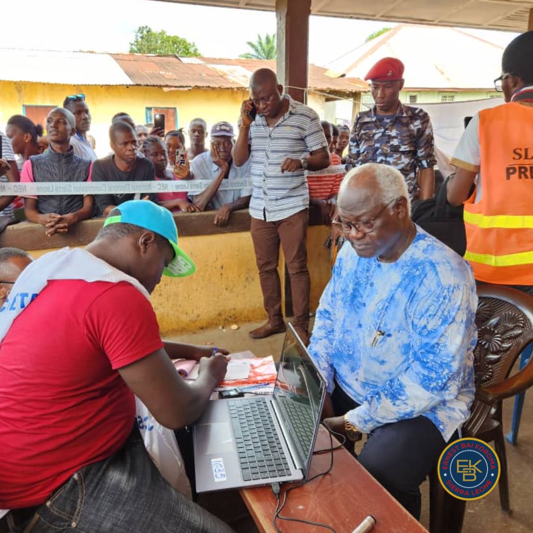 Ernest Bai Koroma tweet media