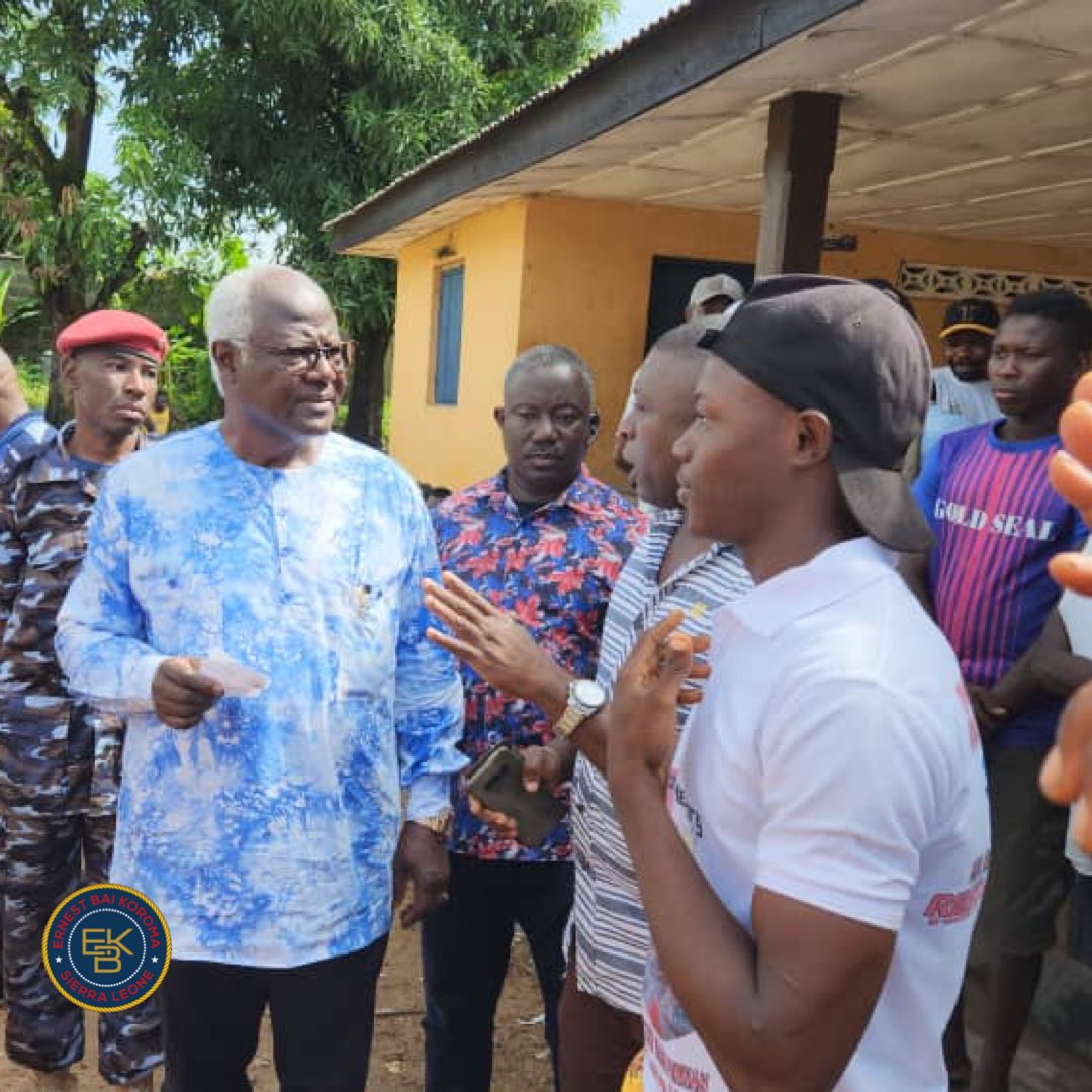 Ernest Bai Koroma tweet media