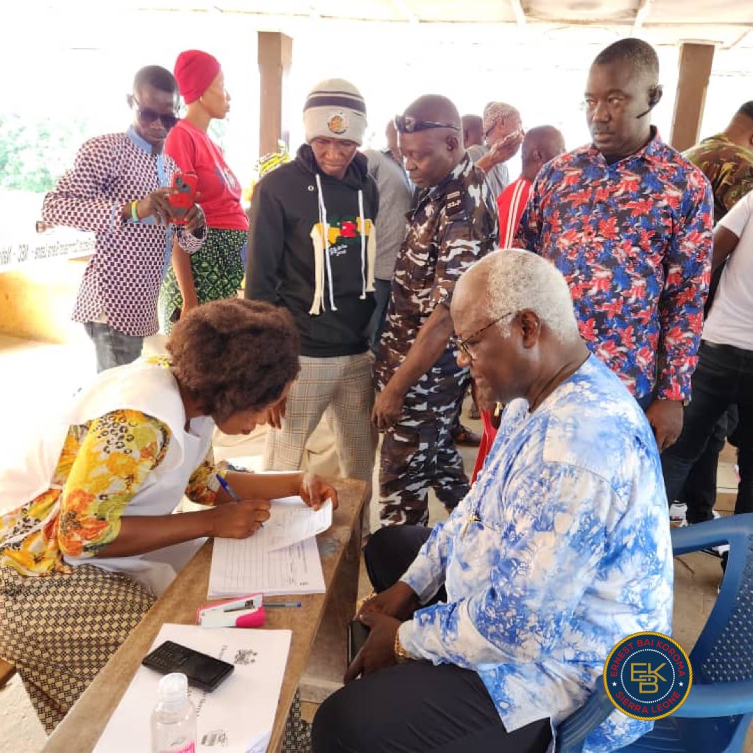 Ernest Bai Koroma tweet media