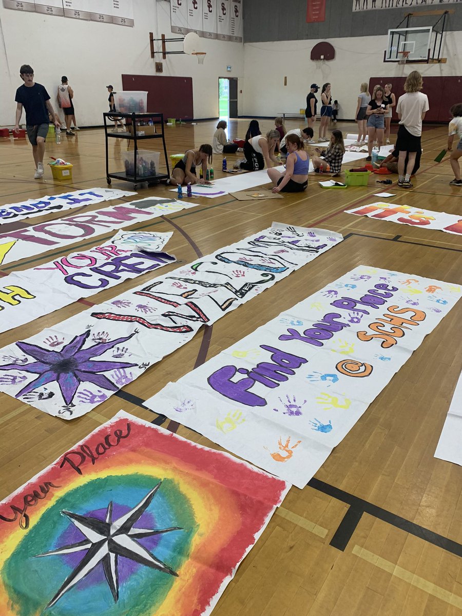 storm_schmidt's tweet photo. @SouthCarletonHS Link Crew is pumped to welcome the grade 9s on Tuesday https://t.co/CyACHaTVp4