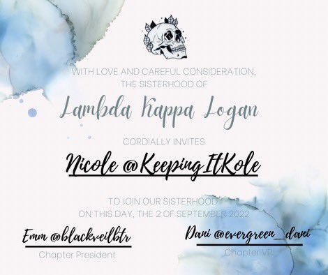 KeepingItKole's tweet photo. I’m currently at a Music Festival all weekend so while I got some service I’m so excited to be part of this beautiful sisterhood of #LambdaKappaLogan I love my #HenderSisters shoutout to @BLACKVEILBTR and @evergreen_dani #BTRRushWeek https://t.co/k9C06TfJha
