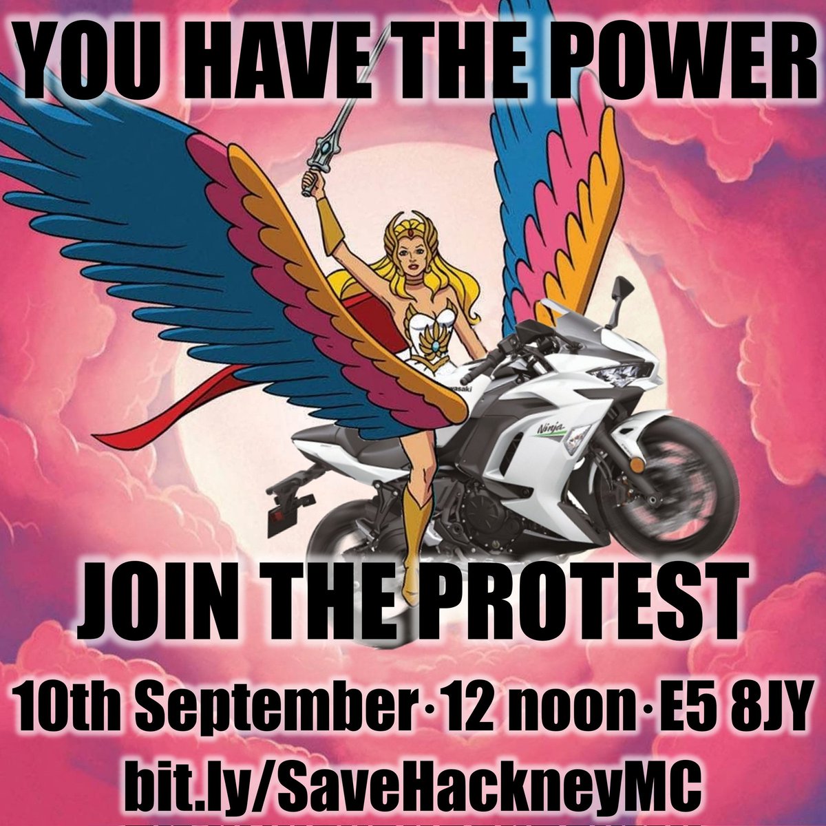 One week to go until the #SaveHackneyMC protest ride!