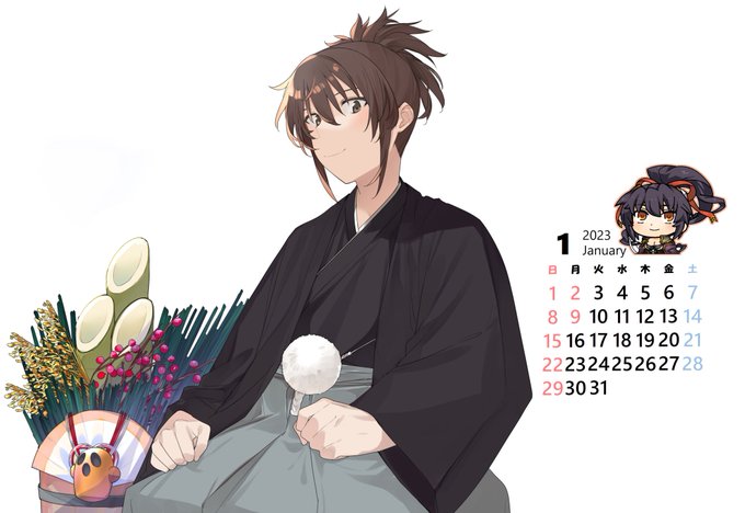 ②ランチル卓上カレンダー2023
ママのSD絵は茄子かの地上波さん(@no_cooc_on )に描いていただきました! 