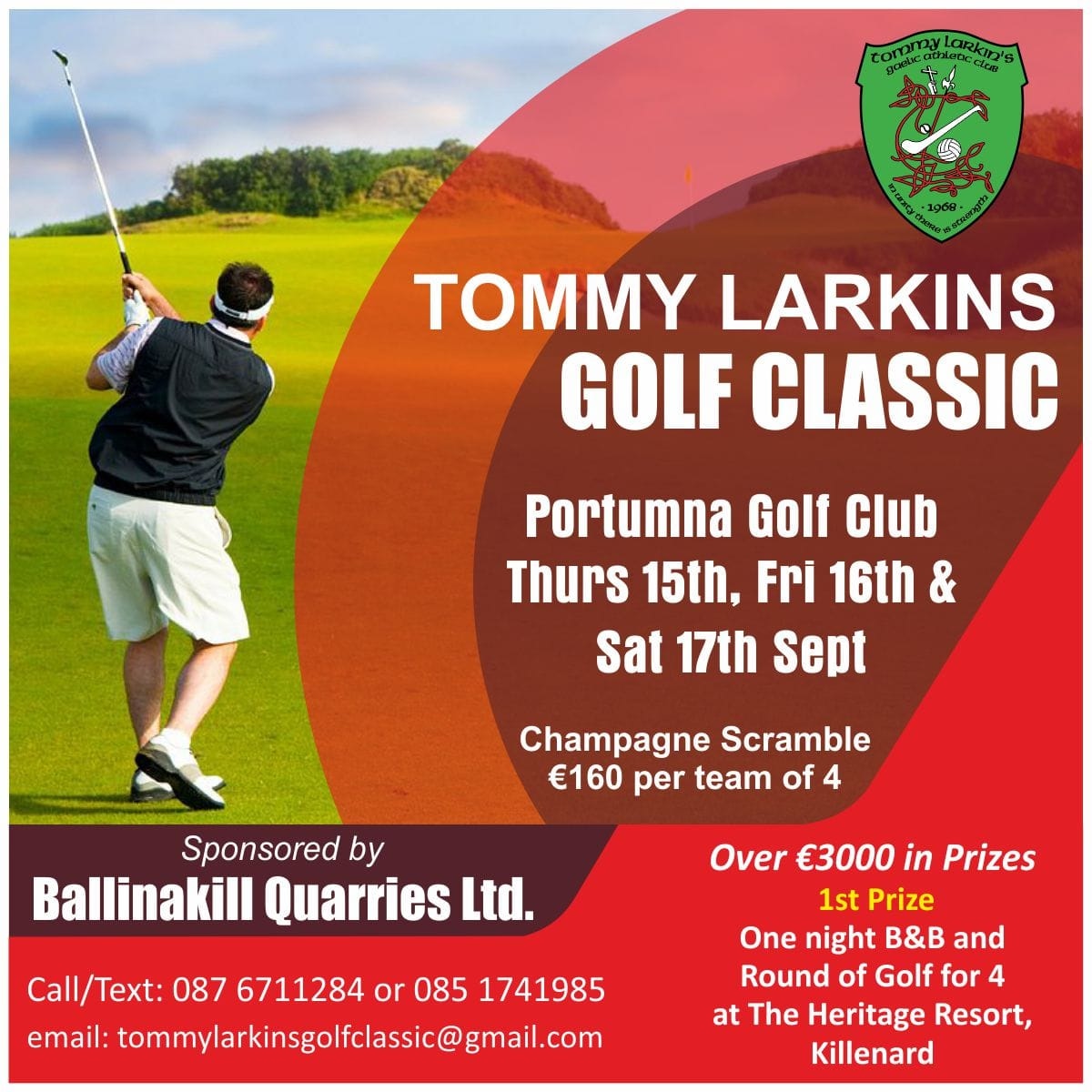 Tommy Larkins Gaelic Athletic Club tweet media