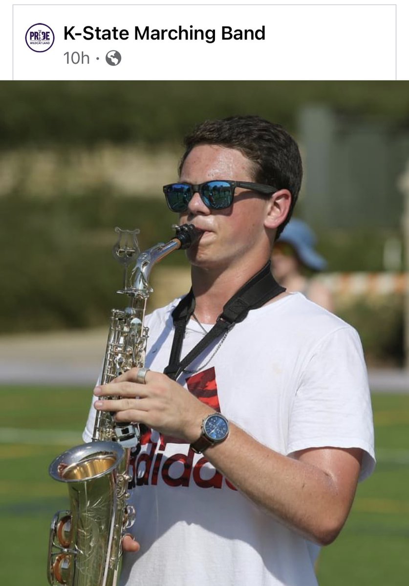 ShelfRighteous's tweet photo. Can’t wait to see this young man perform in his first ever college performance today with The Pride and celebrate his 19th birthday! Happy Birthday to my sweet boy. Let’s go Wildcats! 💜 https://t.co/cjKz63zYKd