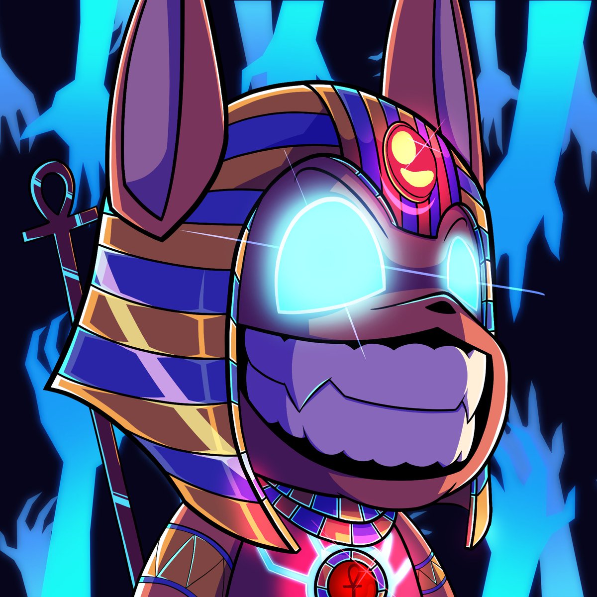 𝓢𝓸𝓾𝓵𝓻𝓾𝓼 // God of Afterlife
The protector of tombs that guide souls, the darkness that most people fear...
Here to judge whether to take your souls or not.

Like, comment &amp; RT to be considered for the Sacrifice List (SL) 💀

#CNFT #Cardano #CNFTCommunity #CNFTGiveaway