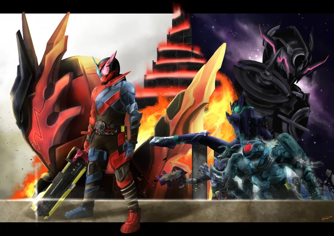 #ビルド5周年#仮面ライダービルド5周年 再掲です～やはりベストマッチは全てを解決する 