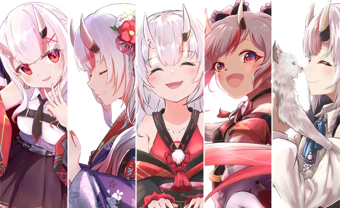 あやめちゃんまとめ#余ん周年 #百鬼絵巻 