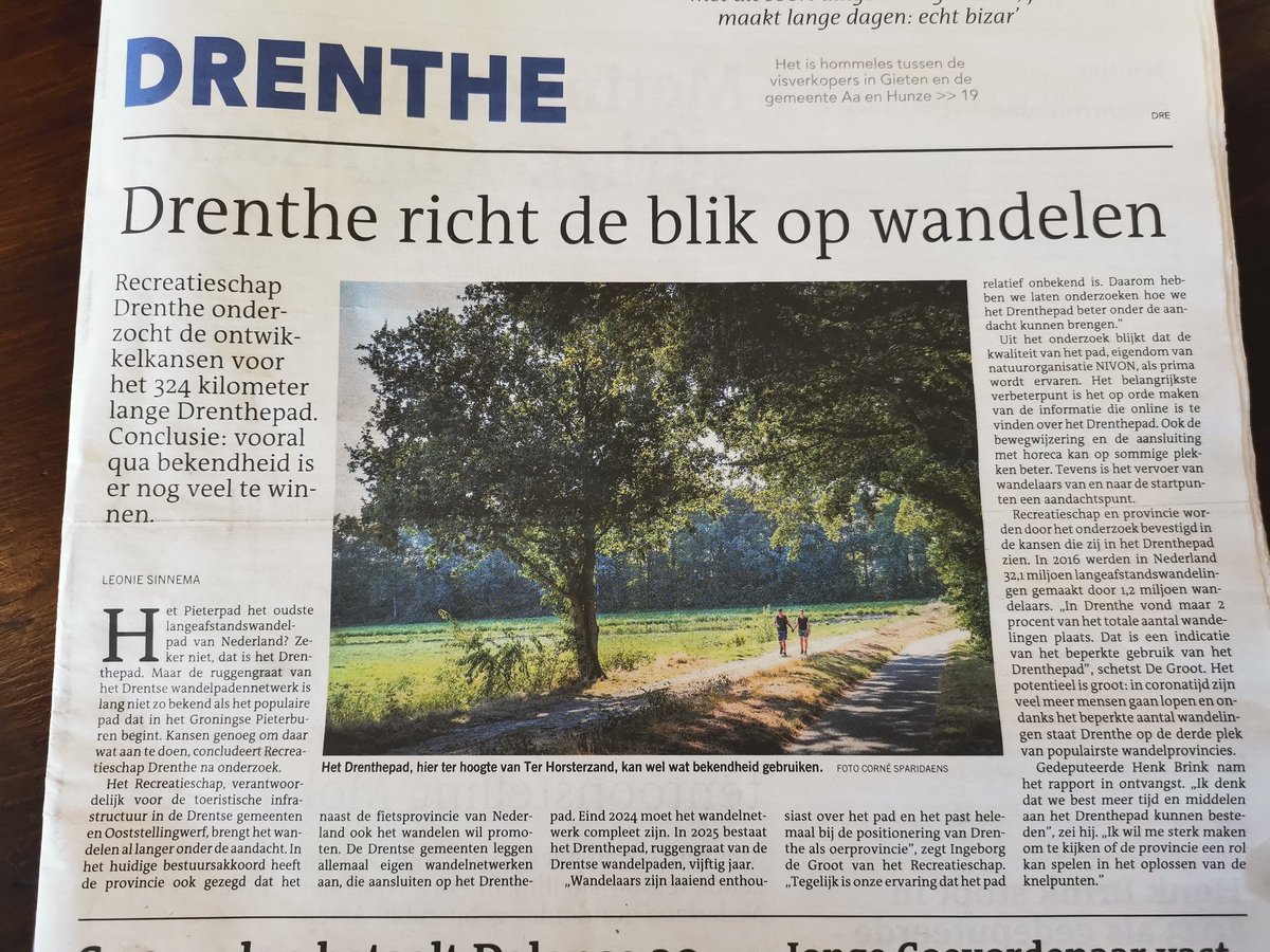 mooiplekkie's tweet photo. 324 kilometer wandelen door #Drenthe over het #Drenthepad. Da's een aardig eindje om. Haal je nooit op één dag, boek je overnachtingen op https://t.co/hQWhEfxZKG
#vriendenweekend #groepsaccommodatie #mooiplekkie #Eext https://t.co/Cqwo2HZ68M