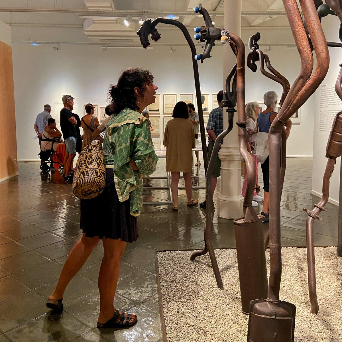vilacasas's tweet photo. ⚡️#ActivitatsFVC
Als #EspaisVolart de #Barcelona hem gaudit d'una visita guiada de la mà del comissari #PauMinguet a l’exposició “Guillem Viladot. L’experimentació incessant”.
Gràcies a tothom per assistir-hi!
📍Visita l’exposició #GuillemViladot fins al 02/10. https://t.co/W7Sr9qDxyu