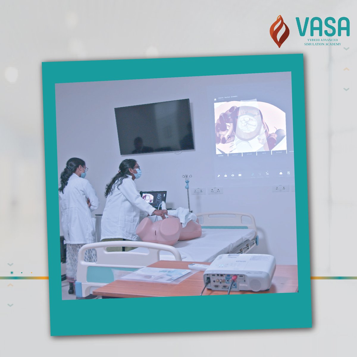 VASASimulation's tweet photo. With our International Faculty Winnie Ng, we are executing ‘Vimedix OB-GYN with #BluePhantom- Transvaginal #Ultrasound Training Model' integrated with HoloLens which allows enhanced learning via Augmented Reality (AR).
#diagnosticulrasound #caevimedix #obstetricscan #VASA https://t.co/TSHgcS6bOD