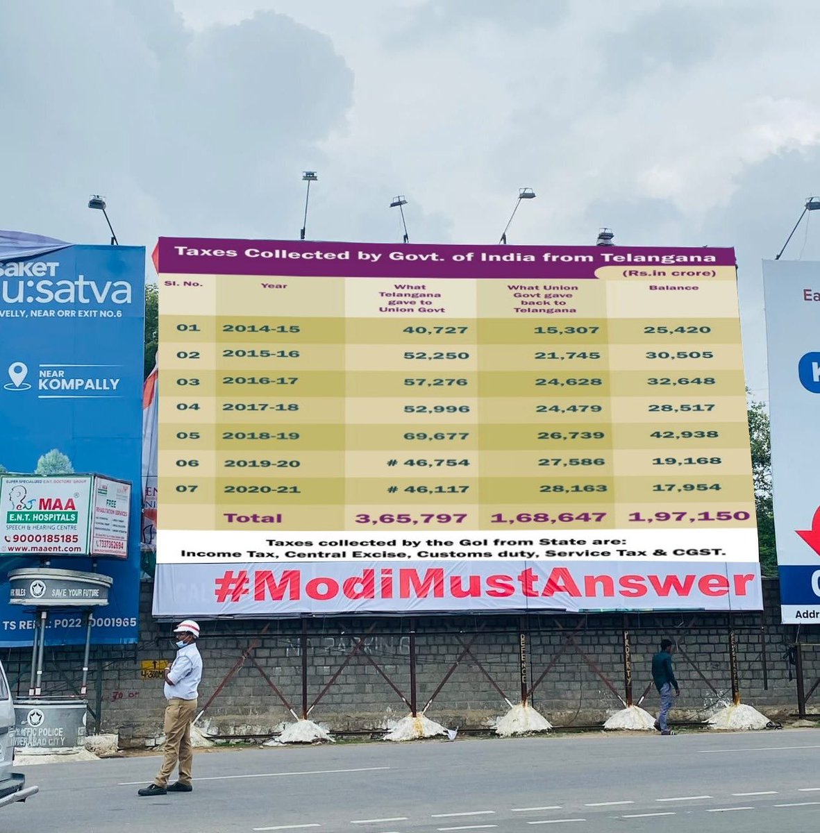 BSYBRS's tweet image. #ModiMustAnswer.......👇 @KTRTRS @ysathishreddy