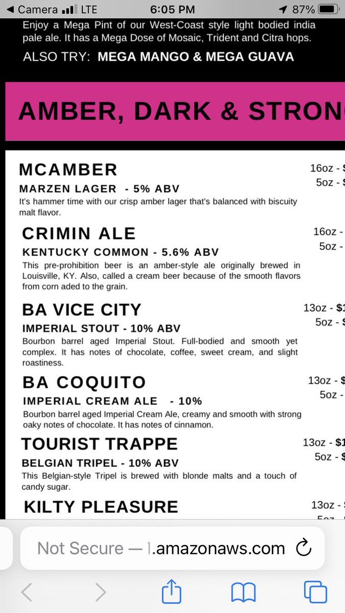 MasterChiefJen's tweet photo. Hey @CatCrimins you know you’ve got a beer named after you here in Miami? It’s not in cans though so the @SNOPodcast may have to come here for a tasting….
#EmilyOnSNOP #SlewCrew🏳️🌈 #Gay4Tara🌈 https://t.co/dPfyJPzt1u