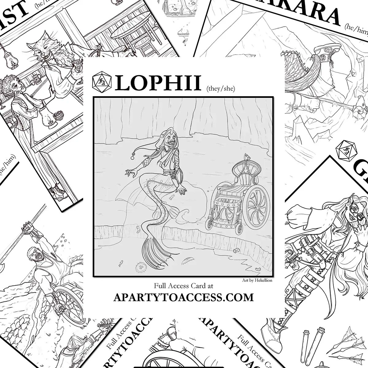 apartytoaccess's tweet photo. Distracted players? Consider letting them color! Coloring is an #a11y tool #Neurodivergent folks use to help stay focused. Download our #dndcharacter coloring sheets to help your table be more #inclusive: https://t.co/78mZ02J9fk
#dndart: @hekellion
#dnd #cortexprime #ttprg https://t.co/QlJAbbvRhJ