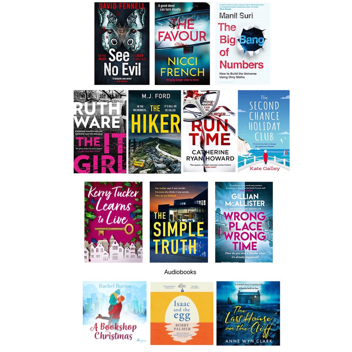 Debbie_Hart_UK's tweet photo. My August round-up is very varied but the cream of the crop are
#TheItGirl by @RuthWareWriter
#RunTimeBook by @cathryanhoward
#WrongPlaceWrongTime by @GillianMAuthor
#IsaacAndTheEgg by @thebobpalmer
Reading For Leisure reviews: https://t.co/HY2k2yyPwE
#BookTwitter #booktwt https://t.co/tdR9EJa0Bz