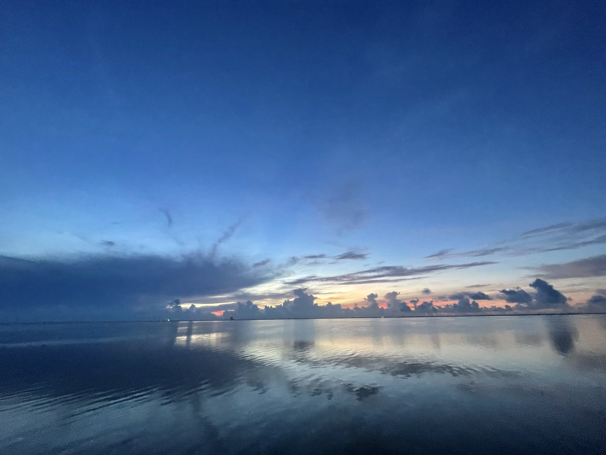 ElyMedia's tweet photo. #ElysDoArtemis We’ve beaten the sunrise to watch the moon rocket take off in Titusville. #Artemis https://t.co/W37wbSmf0h
