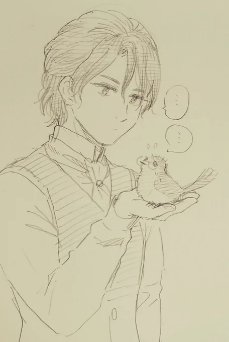 #魔法使いの弟子の勤労
朝から弟子を見かけない。代わりに何故か眼鏡をかけたロビンを見つけた。 