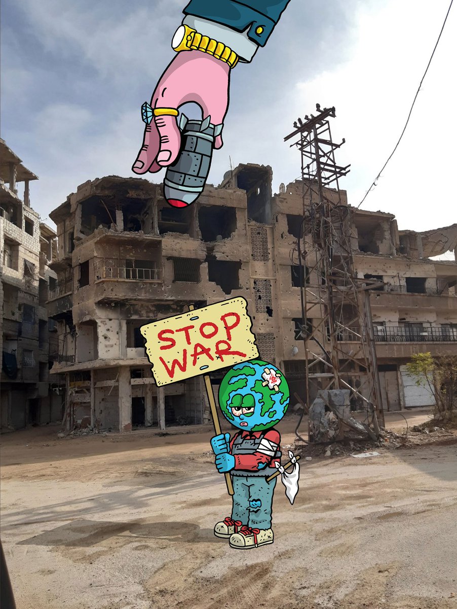 GM 🌻🏳

🛑 STOP the WAR 🛑

A message to all the leaders of the world 🌏