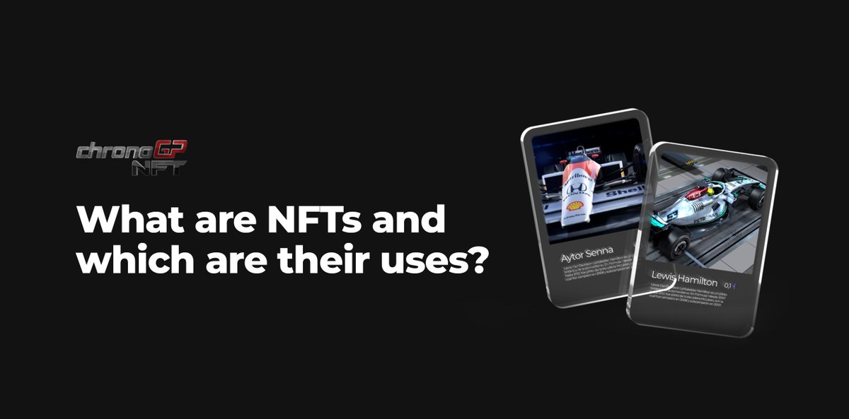 ChronoGP_'s tweet photo. 🚀  What are #NFTs, and which are their uses?

➡️ Discover more about this revolution and the new ChronoGP collection!

https://t.co/Rv8KRIRJm4

#F1 #NFTCommunity #nftart https://t.co/GnuTD1ycZJ