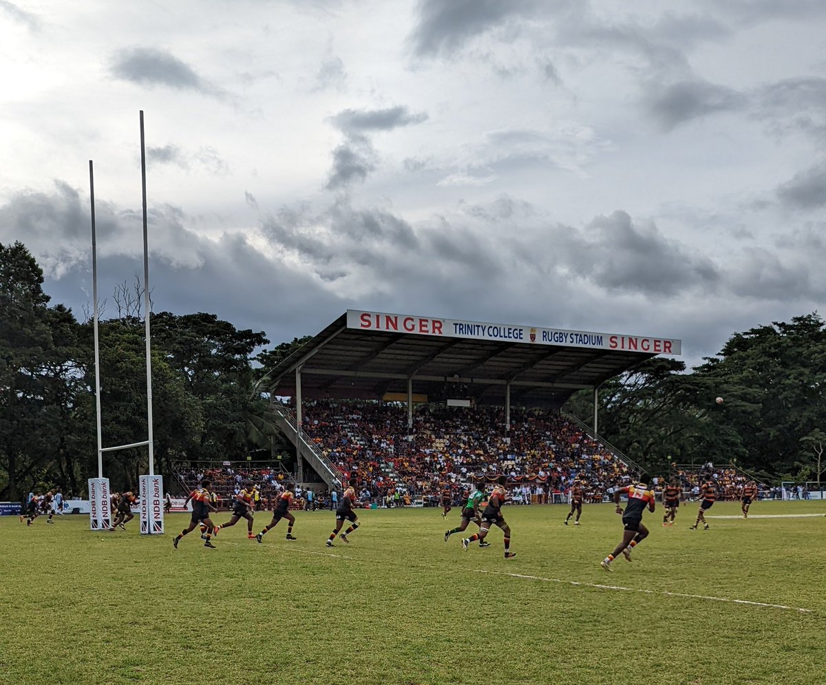 royalcollegelk's tweet photo. The 76th Royal-Trinity Bradby Shield Encounter
Half Time
RC - 08
TCK - 10
#makeit6 https://t.co/pD71p9zBly