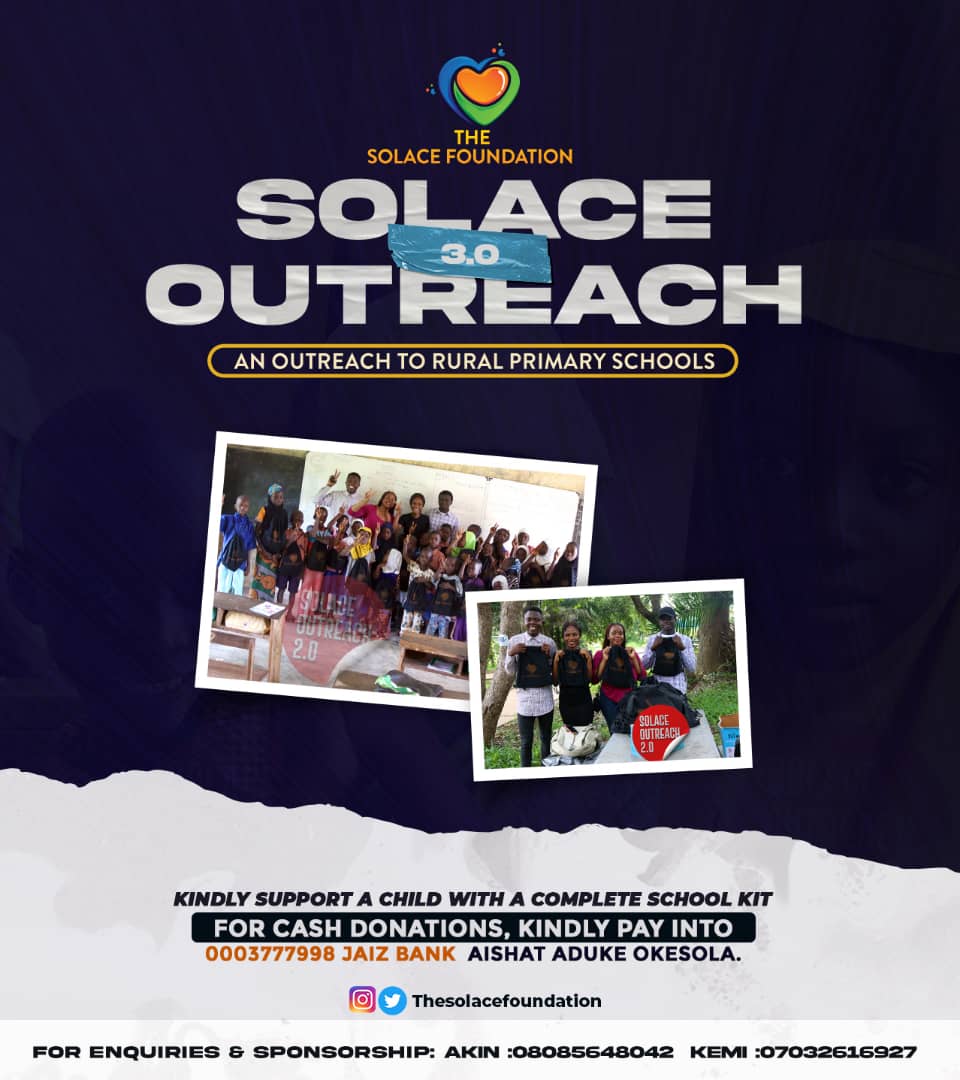 Thesolacefound's tweet photo. OUTREACH 3.0‼️‼️‼️Kindly join us to be part of this charitable service ❤️ https://t.co/HuD0ycb7Pw