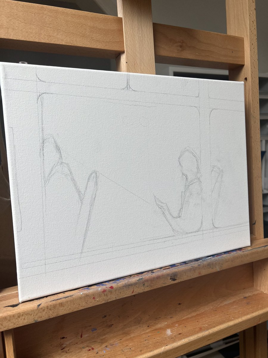 rionabuthello's tweet photo. Sketch                          Painting https://t.co/EcLTPOB9UH