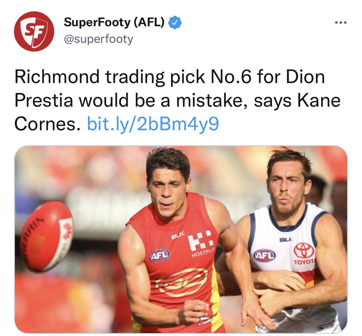 _tigertime's tweet photo. @kanecornes Dejavu? https://t.co/Mk2wK3E2xY