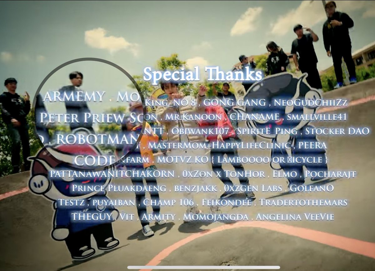 My name on Special Thanks ❤️ 
#MetaWardenNFT #EpsonMusic 

youtu.be/w4__ZrAvoCo