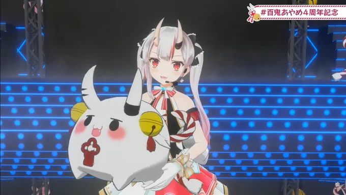 #百鬼あやめ4周年記念 
