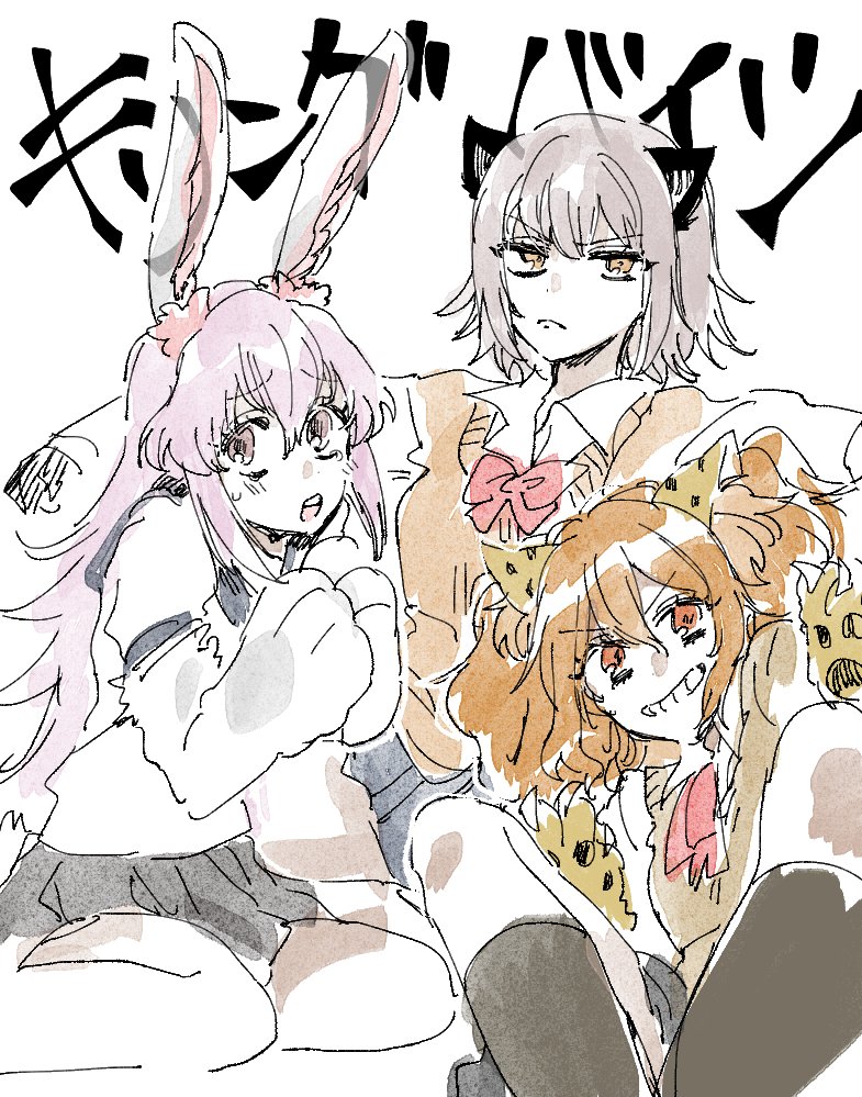 「自分の昔の絵ちゃんと色塗っててえらいなーって思ってる 」|ハクムのイラスト