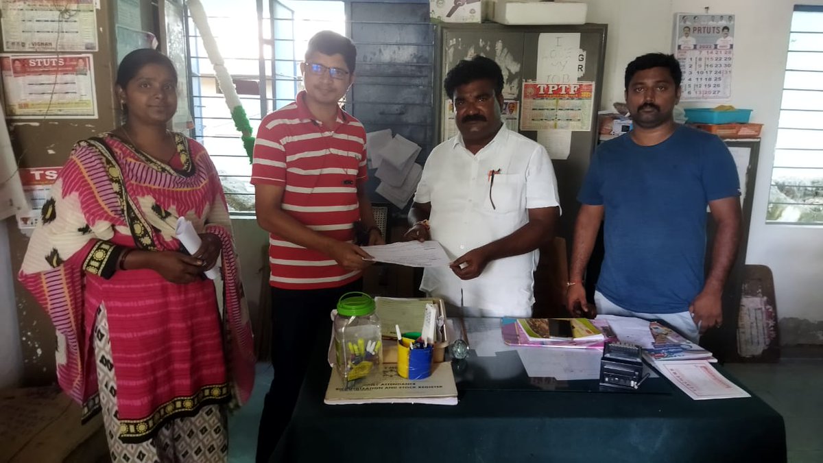 WarangalPost's tweet photo. "Campaigning in Thorrur by Post Office staff in Anganwadi Centres &amp; Primary Schools on the eve of "Sukanya Khata Mahotsavam" from 02/09/2022 to 17/09/2022 https://t.co/ZbyWgwDH15